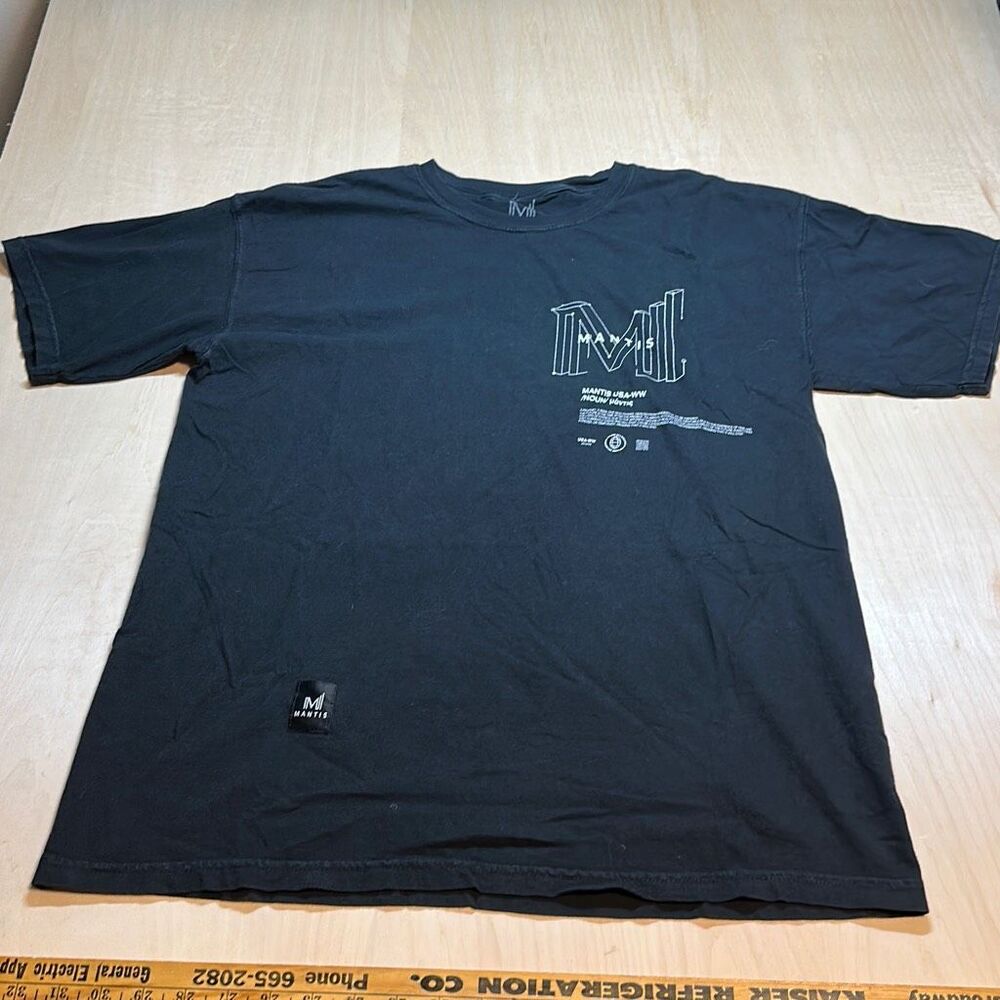 Mantis Shirt Mens Large Mantis USA Short Sleeve Graphic Tee Casual